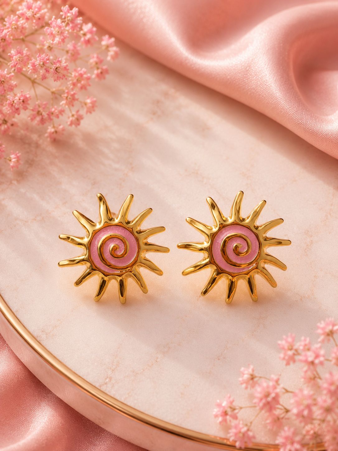 ARETES SUNSET PINK