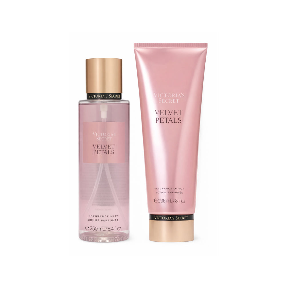 Victoria's Secret - Velvet Petals Pack de Perfume y Crema