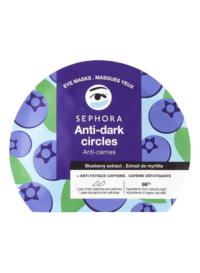 SEPHORA COLLECTION - Mascarillas para ojos anti-ojeras con extracto de arándano