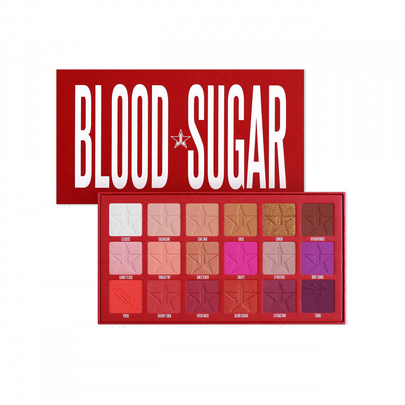 JEFFREE STAR - PALETA DE SOMBRAS BLOOD SUGAR