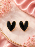 ARETES BLACK HEART