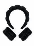 SET DIADEMA + MUÑEQUERA PARA SKIN CARE